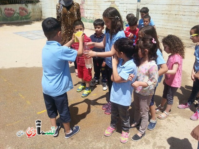 مدرسه جنة ابن رشد تحتفل باستقبالها براعم  بساتين ابن رشد.